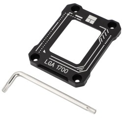 Thermalright LGA1700-BCF Black V2 CPU Anti-Bend Fixer, Intel 12/13/14 Gen Anti-Bend Fixing Fixture, Intel CPU Corrective Fixing Bracket, LGA17XX Corrective CPU Bender, LGA1700 Full Fit Fixer