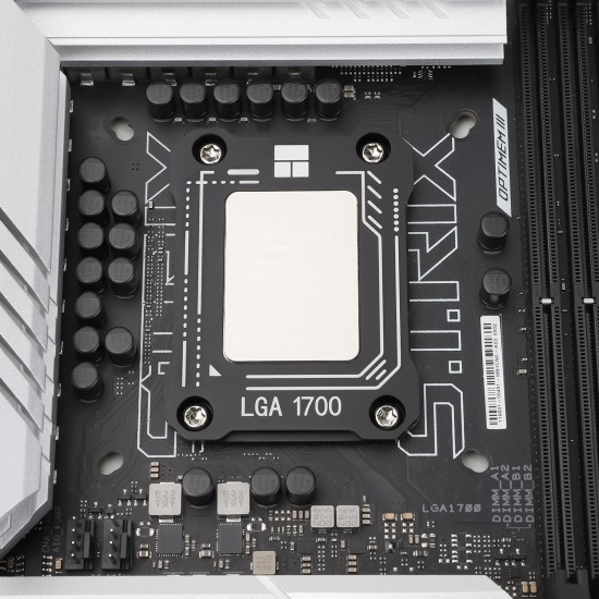Thermalright LGA1700-BCF Black V2 CPU Anti-Bend Fixer, Intel 12/13/14 Gen Anti-Bend Fixing Fixture, Intel CPU Corrective Fixing Bracket, LGA17XX Corrective CPU Bender, LGA1700 Full Fit Fixer