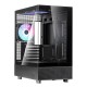 SilverStone Lucid 04 Mid‑Tower Case + SilverStone ET650-B 650WATT High efficiency with 80 PLUS Bronze certification
