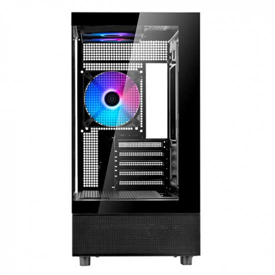 SilverStone Lucid 04 Mid‑Tower Case + SilverStone ET650-B 650WATT High efficiency with 80 PLUS Bronze certification