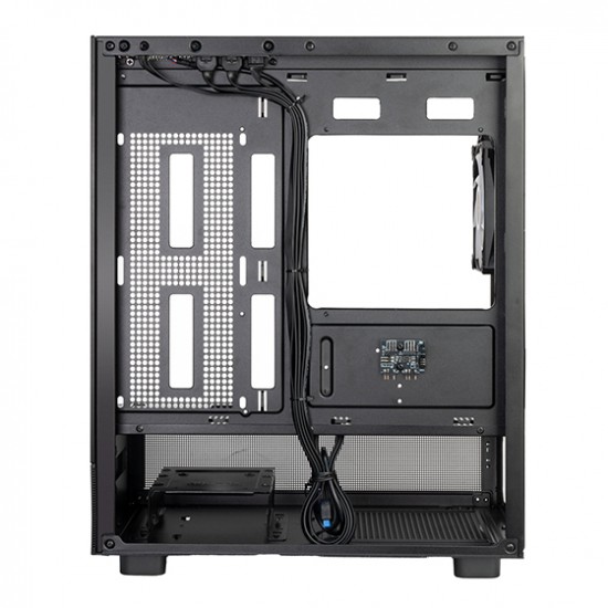 SilverStone Lucid 04 Mid‑Tower Case + SilverStone ET650-B 650WATT High efficiency with 80 PLUS Bronze certification