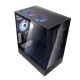 SilverStone Lucid 04 Mid‑Tower Case + SilverStone ET650-B 650WATT High efficiency with 80 PLUS Bronze certification