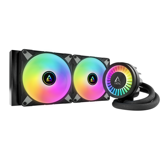  ARCTIC Liquid Freezer III 280 A-RGB - CPU AIO Water Cooler, Water Cooling PC, Intel & AMD, Efficient PWM-Controlled Pump, Fan: 200–1900 RPM, LGA1851 and LGA1700 Contact Frame