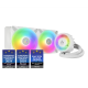 ARCTIC Liquid Freezer III 280 A-RGB - CPU AIO Water Cooler Water Cooling PC Intel AMD Efficient PWM-Controlled Pump Fan 200 1900 RPM LGA1851 and LGA1700 Contact Frame - White