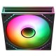 Thermalright TL-M12-S Case Fan 120mm ARGB CPU Cooler Fan Comes with ARGB Mirror Light Effect,PC PWM Silent Fan with 1500RPM Speed, Black CPU Cooling ARGB Fan,Desktop CPU PWM Fan