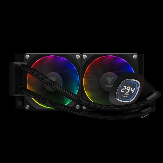 GAMDIAS CHIONE M4-240 IPS LCD ARGB Liquid CPU Cooler