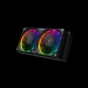 GAMDIAS CHIONE M4-240 IPS LCD ARGB Liquid CPU Cooler