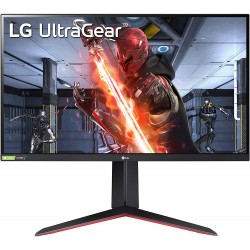 LG Ultragear 24GN650-B 24” Full HD (1920 x 1080) IPS Gaming Monitor with 144Hz Refresh Rate with 1ms NVIDIA G-SYNC Compatible with AMD FreeSync Premium