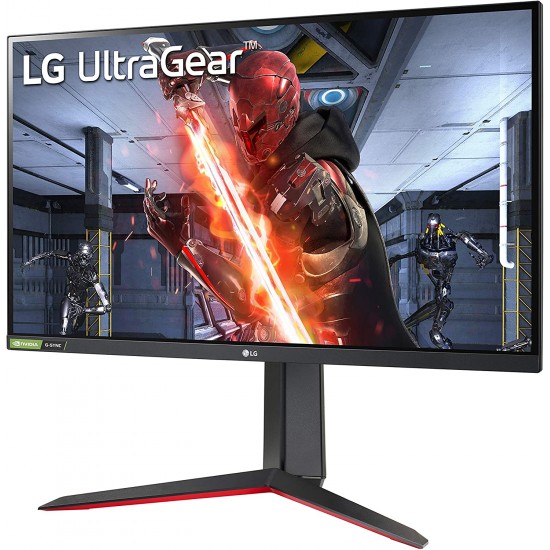 LG Ultragear 27GN650-B 27”  Full HD (1920 x 1080) IPS Gaming Monitor with 144Hz Refresh Rate with 1ms NVIDIA G-SYNC Compatible with AMD FreeSync Premium