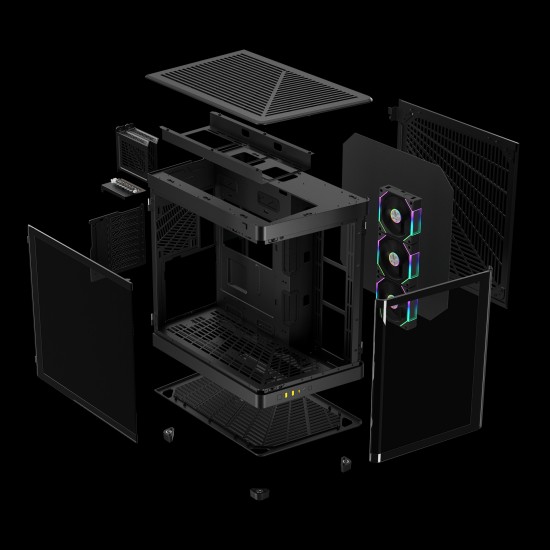 Gamdias NESO P1 PRO BLACK Full Tower Gaming Case