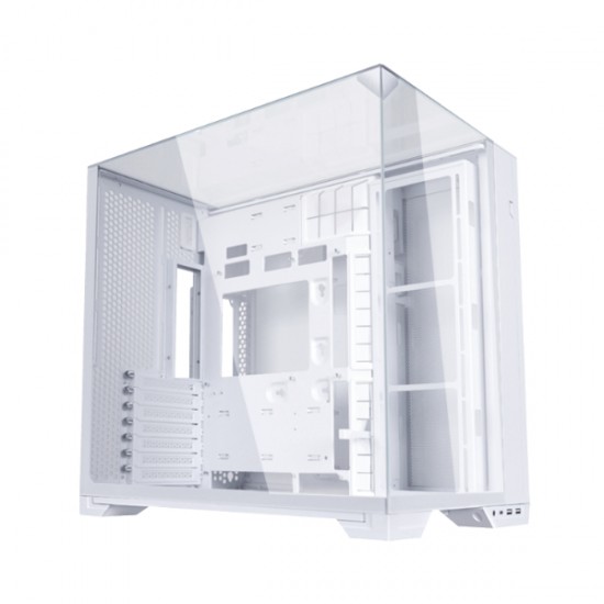 Lian Li O11 Vision Compact White Mid Tower Gaming Case Lian Li O11 Vision Compact White Mid Tower Gaming Case
