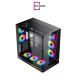 Xigmatek Pano II Air Type C 8 Fan ARGB Pwm Curved TG EATX Super Tower Case