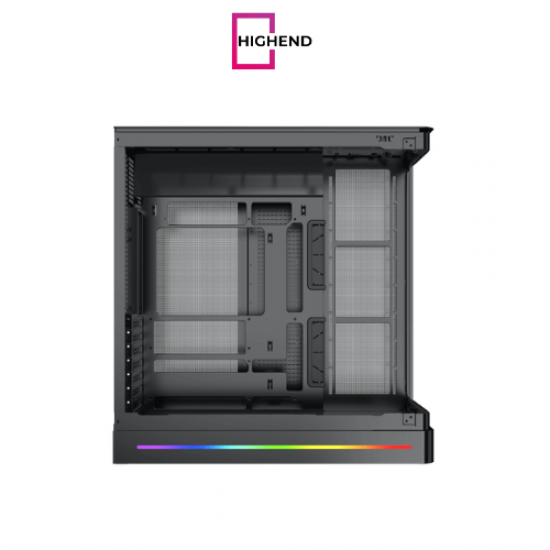 Xigmatek Pano II Air Type C 8 Fan ARGB Pwm Curved TG EATX Super Tower Case