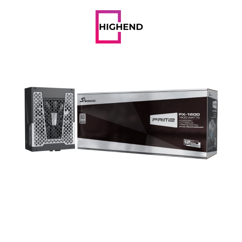 Seasonic Prime PX-1600 1600W ATX 3.1 80 Plus Platinum Fully Modular Hybrid Fan Power Supply