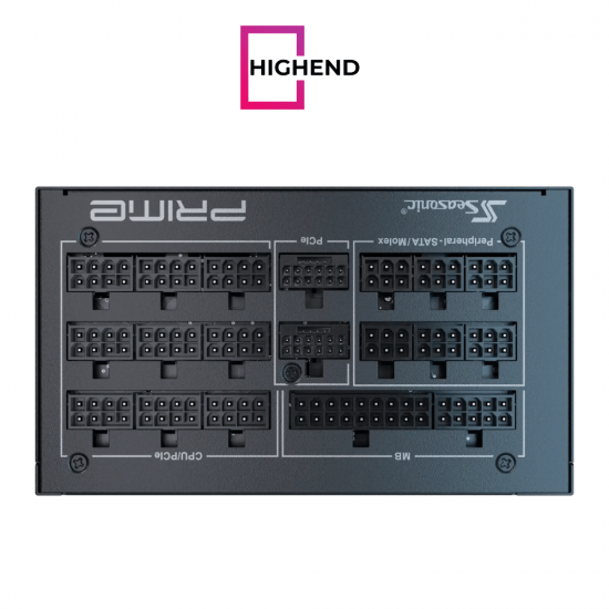 Seasonic Prime PX-1600 1600W ATX 3.1 80 Plus Platinum Fully Modular Hybrid Fan Power Supply Seasonic Prime PX-1600 1600W ATX 3.1 80 Plus Platinum Fully Modular Hybrid Fan Power Supply