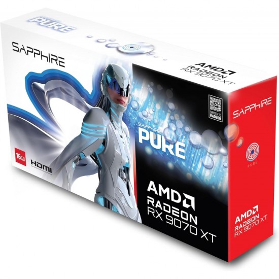 SAPPHIRE PURE RX 9070 XT GAMING OC 16GB GDDR6 (Three Years Warranty) SAPPHIRE PURE RX 9070 XT GAMING OC 16GB GDDR6 (Three Years Warranty)