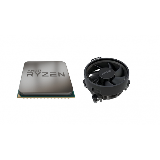AMD Ryzen 5 3500 Desktop Processor 6 Cores up to 4.1 GHz 19MB Cache AM4 Socket  TRAY+STOCK COOLER W/thermal Paste