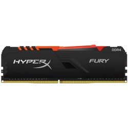 HyperX Fury 16GB 3200MHz DDR4 CL16 DIMM  RGB XMP Desktop Memory Single Stick 