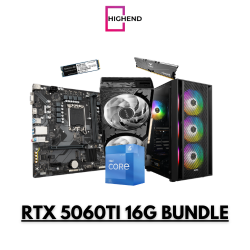 INTEL CORE I5 12400F + RTX 5060 TI 16G INTEL CORE I5 12400F + RTX 5060 TI 16G