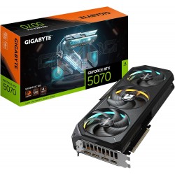 GIGABYTE GeForce RTX 5070 GAMING OC 12G – NVIDIA Blackwell Architecture, 12GB GDDR7 192-bit, 2625MHz Boost Clock, WINDFORCE Cooling, Hawk Fan, RGB Halo, Dual BIOS, Reinforced Structure, DLSS 4 Support