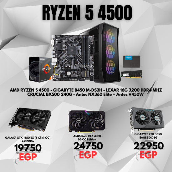 RYZEN R 4500  BUNDLES