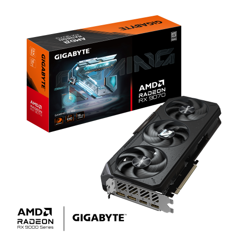 GIGABYTE Radeon™ RX 9070 GAMING OC 16G