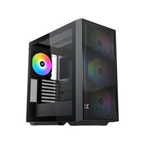 Xigmatek Radiance 4 Fan 140m Argb With Remote Super Tower Case