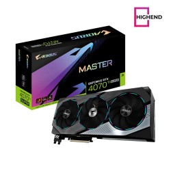 GIGABYTE RTX 4070 Ti SUPER MASTER 16G Graphics Card — 3x WINDFORCE Fans, 16GB 256-bit GDDR6X - GV-N407TSAORUS M-16GD