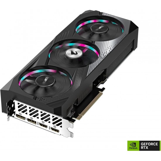 Gigabyte AORUS GeForce RTX 4060 Ti Elite 8G Graphics Card, 3X WINDFORCE Fans, 8G 128-bit GDDR6
