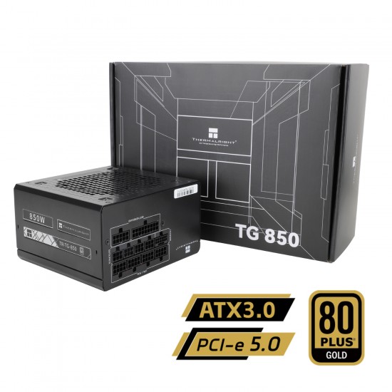 Thermalright - Power Supply TR-TG 850-BL (80+ Gold) (Modular) Thermalright - Power Supply TR-TG 850-BL (80+ Gold) (Modular)