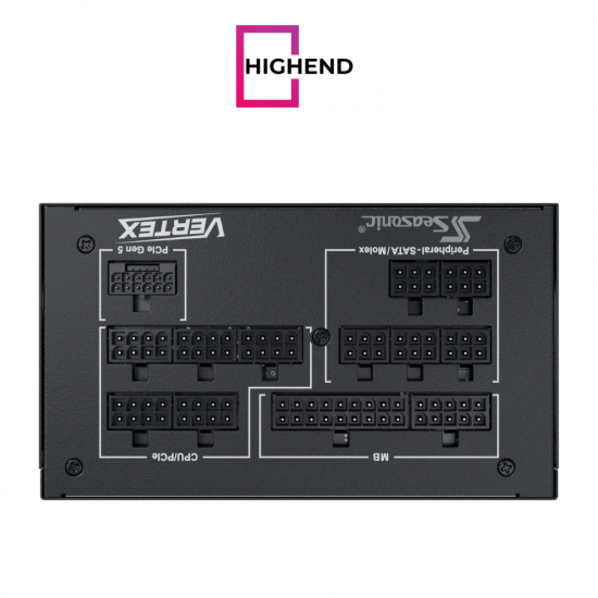 Seasonic Vertex PX-1200 1200W ATX 3.1 80 Plus Platinum Fully Modular Hybrid Fan Power Supply Seasonic Vertex PX-1200 1200W ATX 3.1 80 Plus Platinum Fully Modular Hybrid Fan Power Supply