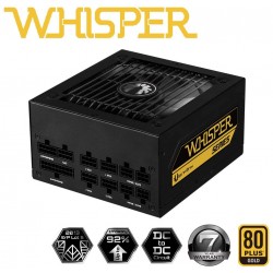 BitFenix Whisper M 80 Plus Gold Full Modular 650W PSU