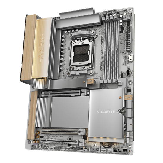 GIGABYTE X870E AERO X3D WOOD AM5 motherboard 