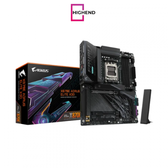 Gigabyte X870E Aorus Elite X3D Gaming Motherboard