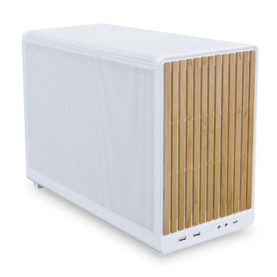 Lian Li DAN A3 Wooden White Micro Tower Gaming Case Lian Li DAN A3 Wooden White Micro Tower Gaming Case