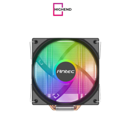 Antec A450 FRGB CPU Air Cooler – 4 Heat Pipes, 120mm PWM Fan, 180W TDP Cooling