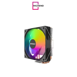 Antec A450 FRGB CPU Air Cooler – 4 Heat Pipes, 120mm PWM Fan, 180W TDP Cooling