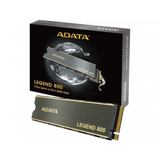 ADATA 1TB SSD Legend 800, NVMe PCIe Gen4 x 4 M.2 2280 Internal Solid State Drive, Speed up to 3,500MB/s, Storage for PC and Laptops, High Endurance with 3D NAND