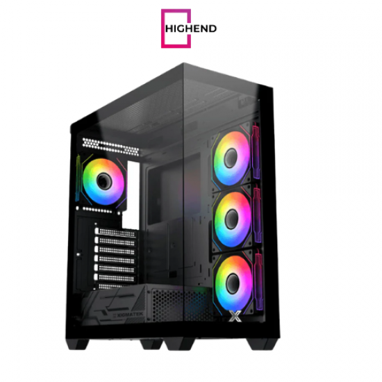 Xigmatek Blast ARGB + X-Power 600W 80 Plus White Mid Tower Case