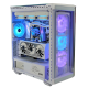 XPG Battlecruiser II Mid-Tower ATX PC Gaming Case white