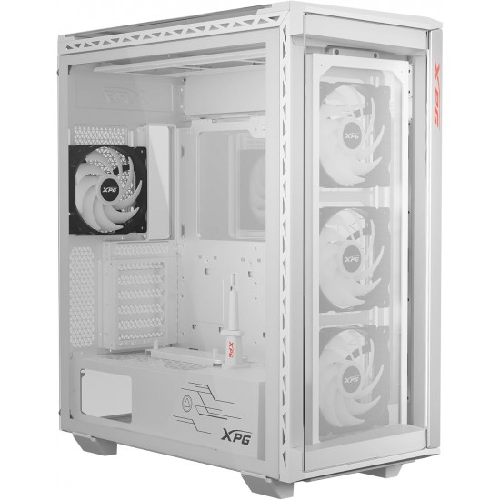 XPG Battlecruiser II Mid-Tower ATX PC Gaming Case white