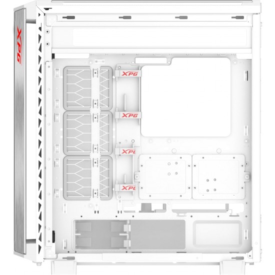 XPG Battlecruiser II Mid-Tower ATX PC Gaming Case white