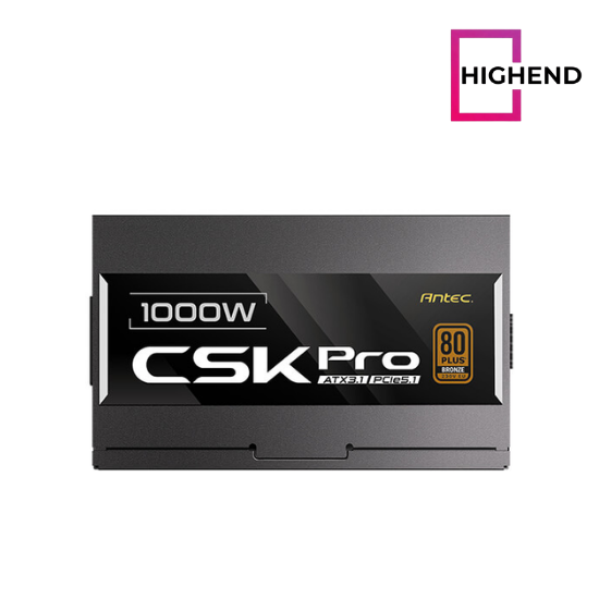 Power Supply Antec CSK Pro 1000 1000W Bronze SEMI-MODULAR ATX3.1 