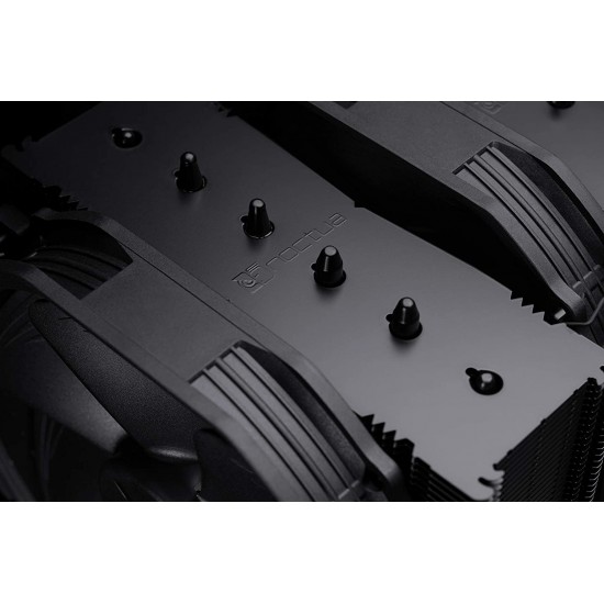 Noctua NH-D15 chromax.Black, Dual-Tower CPU Cooler (140mm, Black)