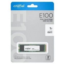 Crucial E100 1TB Pcie Gen4 Nvme 2280 M.2 SSD Crucial E100 1TB Pcie Gen4 Nvme 2280 M.2 SSD