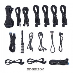 Lian Li Edge EG1300 1300W 80 Plus PLATINUM ATX 3.1 Full Modular Power Supply Lian Li Edge EG1300 1300W 80 Plus PLATINUM ATX 3.1 Full Modular Power Supply
