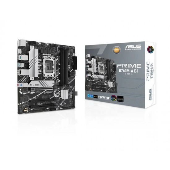 ASUS PRIME B760M-A D4-CSM Intel, 1700, DDR4