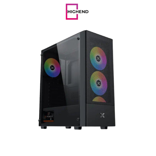 XIGMATEK Hero II Air ARGB Mid Tower Case + X-Power 600W 80+ White PSU