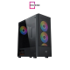 XIGMATEK Hero II Air ARGB Mid Tower Case + X-Power 600W 80+ White PSU