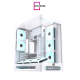 Xigamtek Heaven Arctic 8 Fan Argb Pwm E ATX Support BTF MB Type C Single Piece Curved Tempered Glass White Mid Tower Case Xigamtek Heaven Arctic 8 Fan Argb Pwm E ATX Support BTF MB Type C Single Piece Curved Tempered Glass White Mid Tower Case